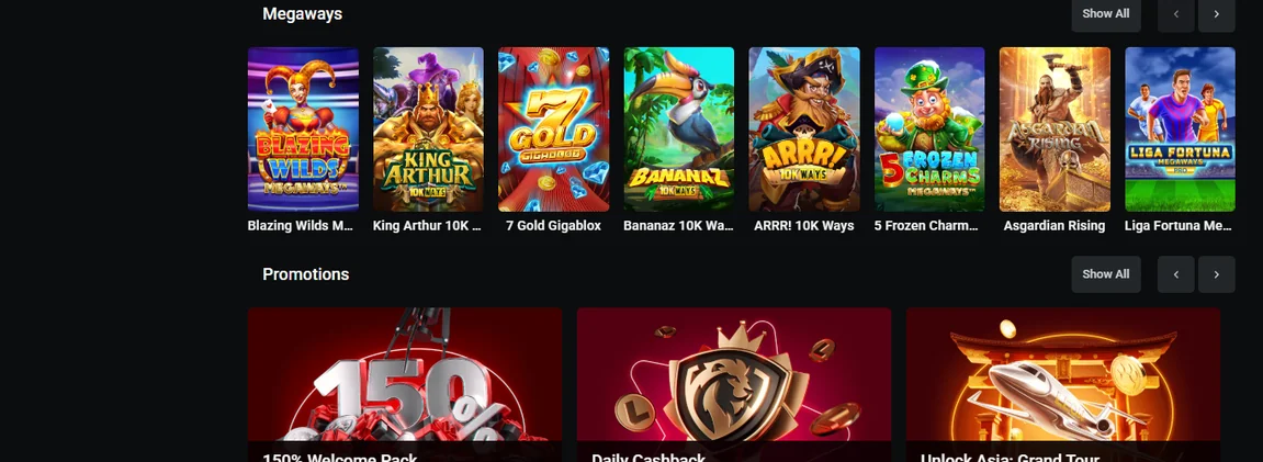 Hämta kampanjer hos Leon Casino